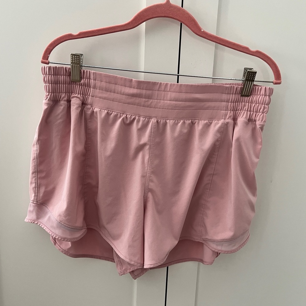 Lululemon Hotty Hot Women's Pink Athletic Shorts Size 14